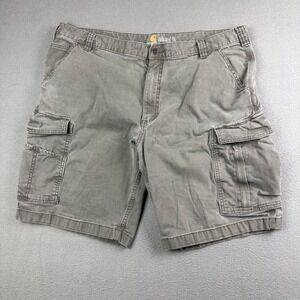 Carhartt Cargo Shorts Mens 42 Relaxed Fit Utility Workwear Pockets